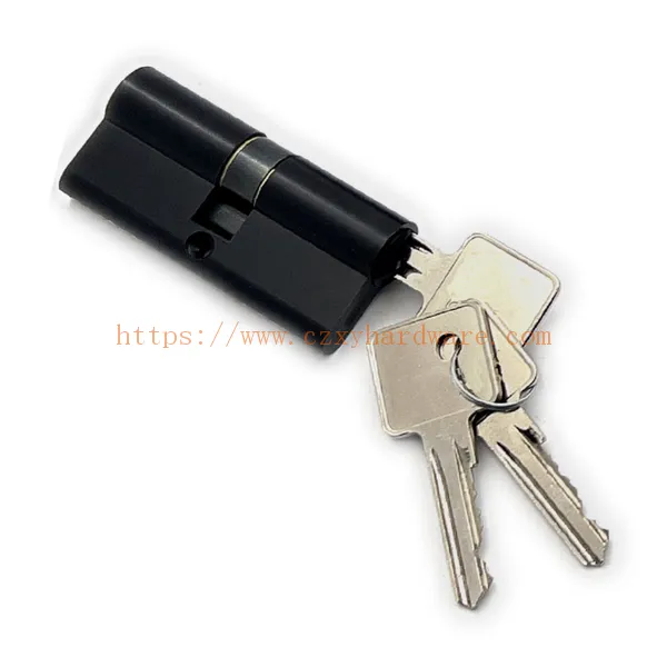 high quality Xingyou supply full weight copper brass cylinder black color double opening normal keys